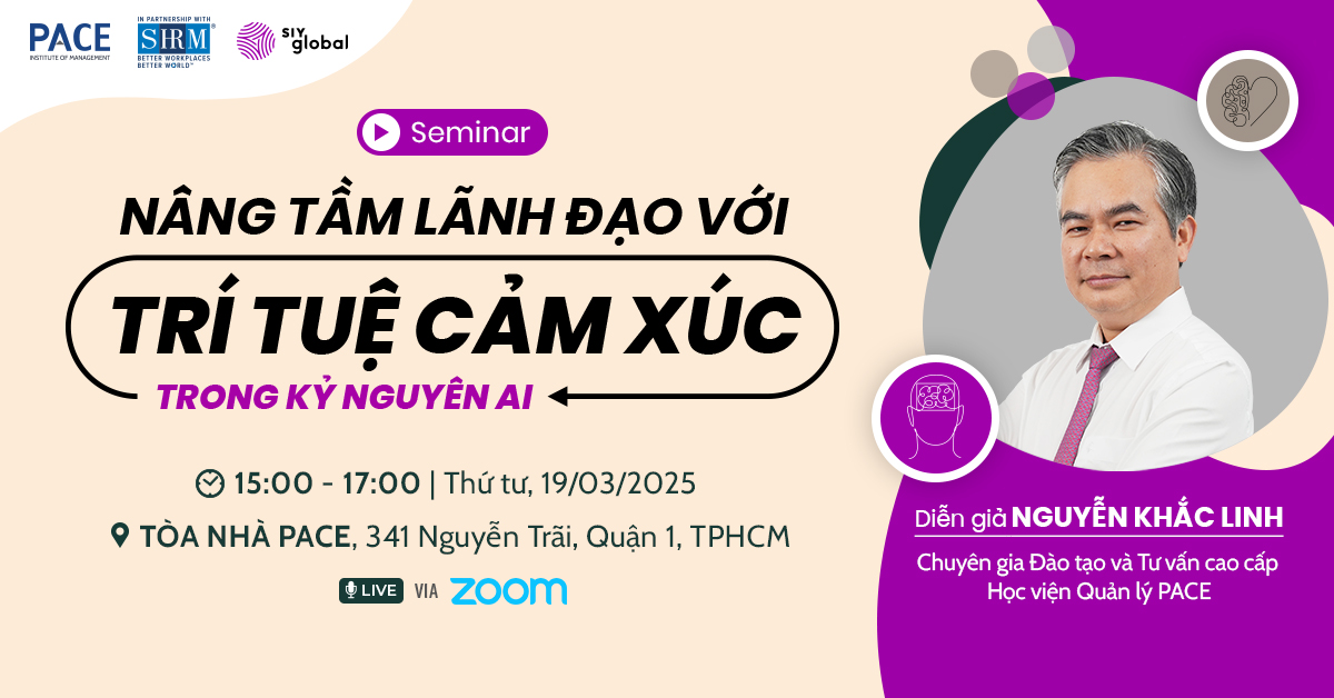 Nâng tầm Lãnh đạo với Trí Tuệ Cảm Xúc trong Kỷ nguyên AI